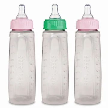 Gerber BPA-Free Baby Bottles Vented Nipple 3-Pack