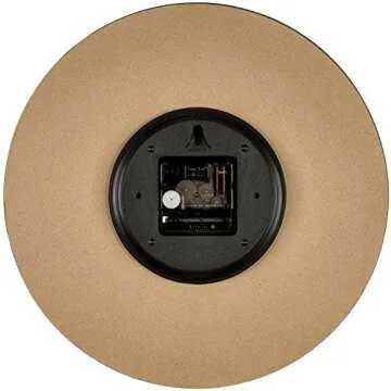 Rustic Beach Wall Clock 12" Silent Quartz Design