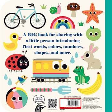 My BIG Playbook - Vibrant Interactive Toddler Book with Flaps & Colorful Illustrations
