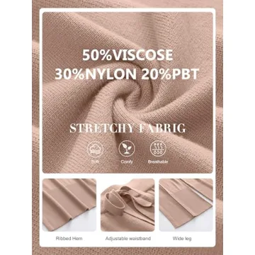 Cozy ANRABESS Knit Lounge Set for Women - Stylish Comfort