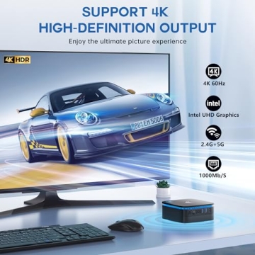 KAMRUI AK1 Plus Mini PC 12th Gen Performance with 4K Support