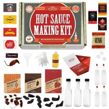 Hot Sauce Making Kit - DIY Gift for Food Lovers