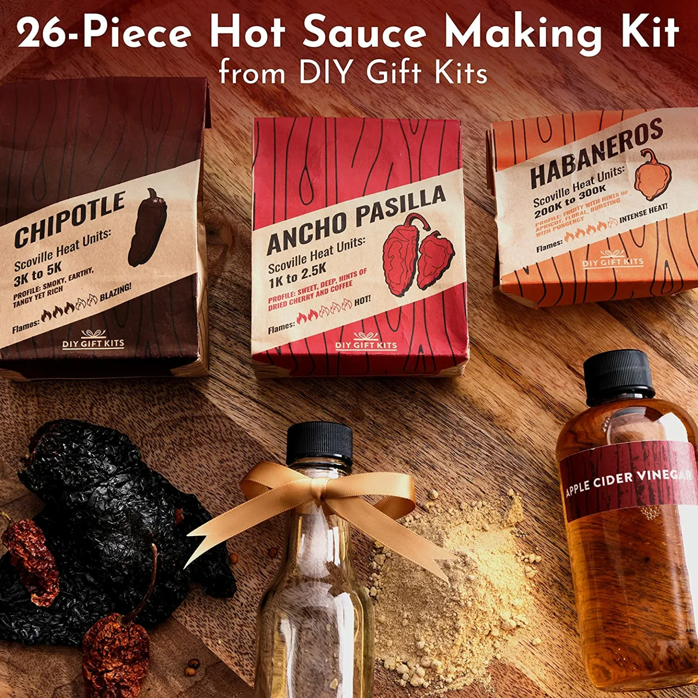 Hot Sauce Making Kit - DIY Gift for Food Lovers