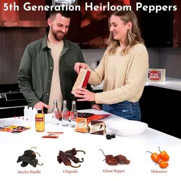 Hot Sauce Making Kit - DIY Gift for Food Lovers