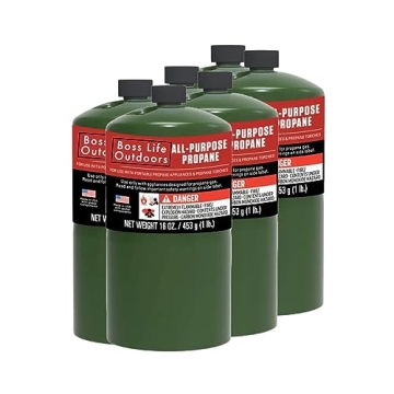 Coleman Propane Cylinders - 16 Oz (6 Pack) for Ultimate Outdoor Adventures