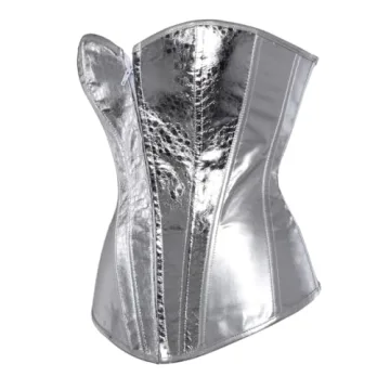 Kranchungel Punk Rock Faux Leather Corset for Women
