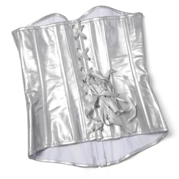 Kranchungel Punk Rock Faux Leather Corset for Women