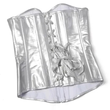 Kranchungel Punk Rock Faux Leather Corset for Women