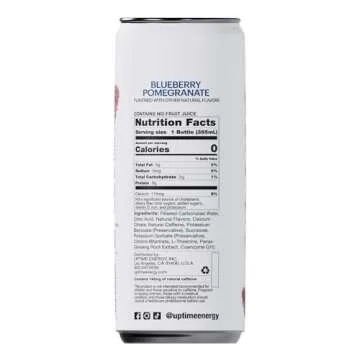 UPTIME Energy Drink Blueberry Pomegranate 12 Pack