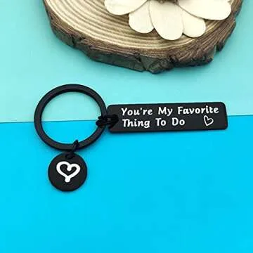 Funny Couple Gifts for Boyfriend Girlfriend Him and Her Couple Keychain Naughty Gifts for Wife Husband Couple Jewelry Valentines Day Gifts Anniversary Wedding Birthday Gifts for Men Women