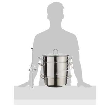 Norpro 619 Stainless Steel Steamer and Juicer for Healthier Cooking