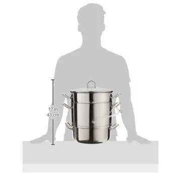 Norpro 619 Stainless Steel Steamer and Juicer for Healthier Cooking