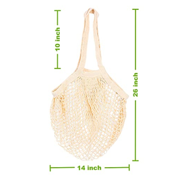 Premium Eco-Friendly Cotton Mesh Grocery Bags