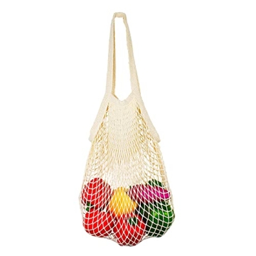 Premium Eco-Friendly Cotton Mesh Grocery Bags