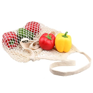 Premium Eco-Friendly Cotton Mesh Grocery Bags