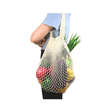 Premium Eco-Friendly Cotton Mesh Grocery Bags