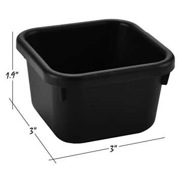 Masirs Interlocking Drawer Organizer Bins for Efficient Storage Solutions