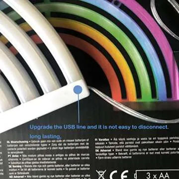 Enchanting Rainbow Night Light for Kids Decor