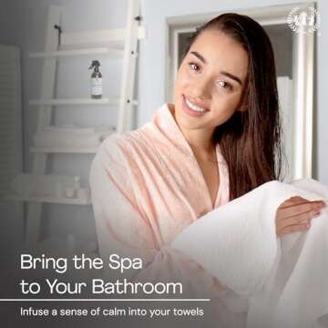 Muse Apothecary Linen Ritual - Aromatic, Soothing, and Relaxing Linen Spray for Bedding, Laundry and Fabric Spray Freshener - Infused with Natural Aromatherapy Essential Oils - Lavender Serenity