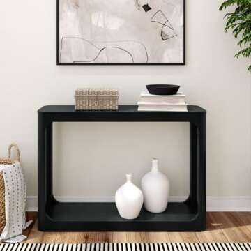 Plank+Beam Forma Console Table – Stylish Solid Wood Entryway Table