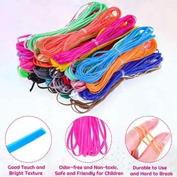 Lanyard String Kit - 25 Color Gimp Cord for Crafting
