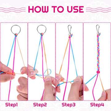 Lanyard String Kit - 25 Color Gimp Cord for Crafting