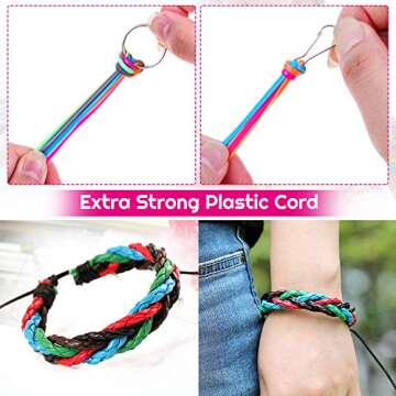 Lanyard String Kit - 25 Color Gimp Cord for Crafting