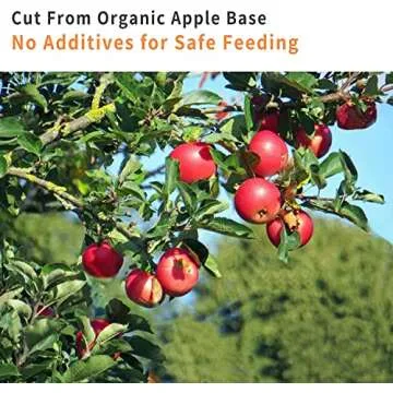 Petawi 600g Apple Sticks - Healthy Chew Treats for Small Pets, 150 Pcs