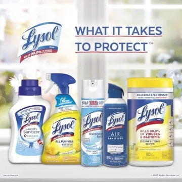 Lysol Dual Action Wipes for Effective Disinfection