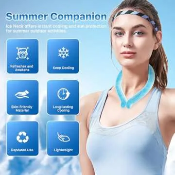Neck Cooling Tube for Outdoor Sports and Summer Relief