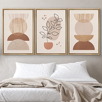 IDEA4WALL Framed Canvas Prints Set for Stylish Home Decor