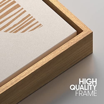 IDEA4WALL Framed Canvas Prints Set for Stylish Home Decor