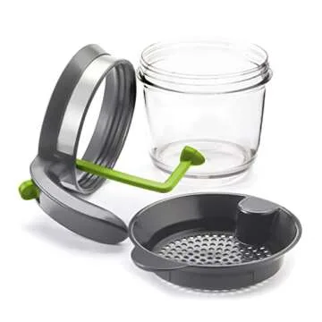 IVYHOME 4 Cups Fat Separator - Gravy Grease Separator