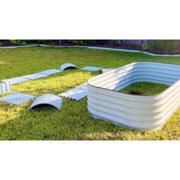 Vego Garden Raised Garden Bed Kit for Easy Planting Options