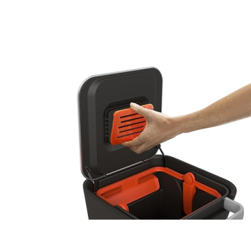 Titan Trash Compactor with Odor Filter for Easy Waste Management