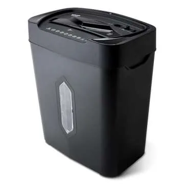 Aurora 12-Sheet Crosscut Shredder with 5.2 Gal Basket