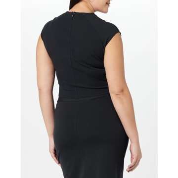 The Drop Women's Eloisa Cap Sleeve Crop Top