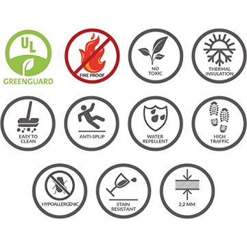 CREARREDA Italian Kitchen Runner Mat - Stylish & Durable