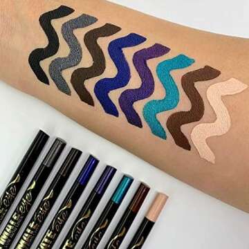 L.A. Girl Ultimate Intense Stay Auto Eyeliner, Perpetual Purple - Long Lasting