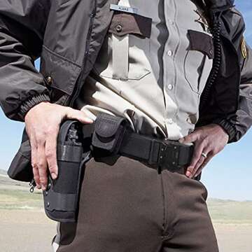 JUKMO Tactical Quick Release Belt for Comfort & Durability