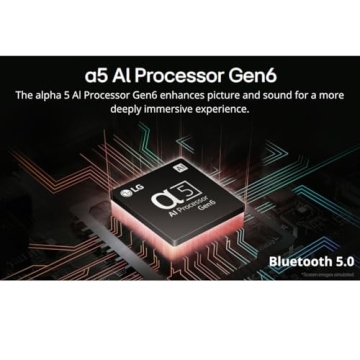 LG 32 Smart TV 2025 α5 AI Processor Bluetooth HDR10