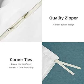 BBANGD Queen Size Duvet Cover Set - Ultra Soft & Stylish