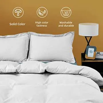 BBANGD Queen Size Duvet Cover Set - Ultra Soft & Stylish
