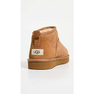 UGG Men's Classic Ultra Mini Boot, Chestnut, 11