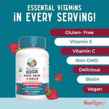 MaryRuth Organics Biotin Gummies for Hair Growth