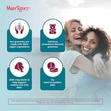 MaryRuth Organics Biotin Gummies for Hair Growth