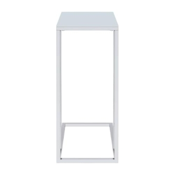 Coaster Home Furnishings Snack Table Chrome & Glass Design 10D