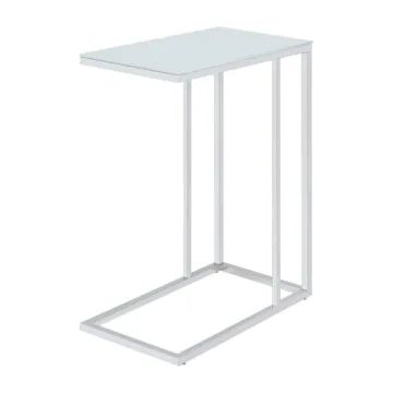 Coaster Home Furnishings Snack Table Chrome & Glass Design 10D
