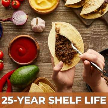 Nutristore Freeze Dried Ground Beef for Survival & Camping