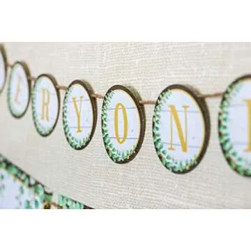 Eucalyptus Circle Letters - Versatile Classroom Decor Set with 216 Pieces